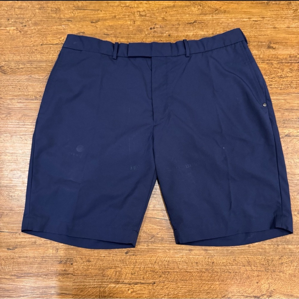 RLX Ralph Lauren Blue Casual Outdoor Performance Golf Chino Shorts Men's 38x10
